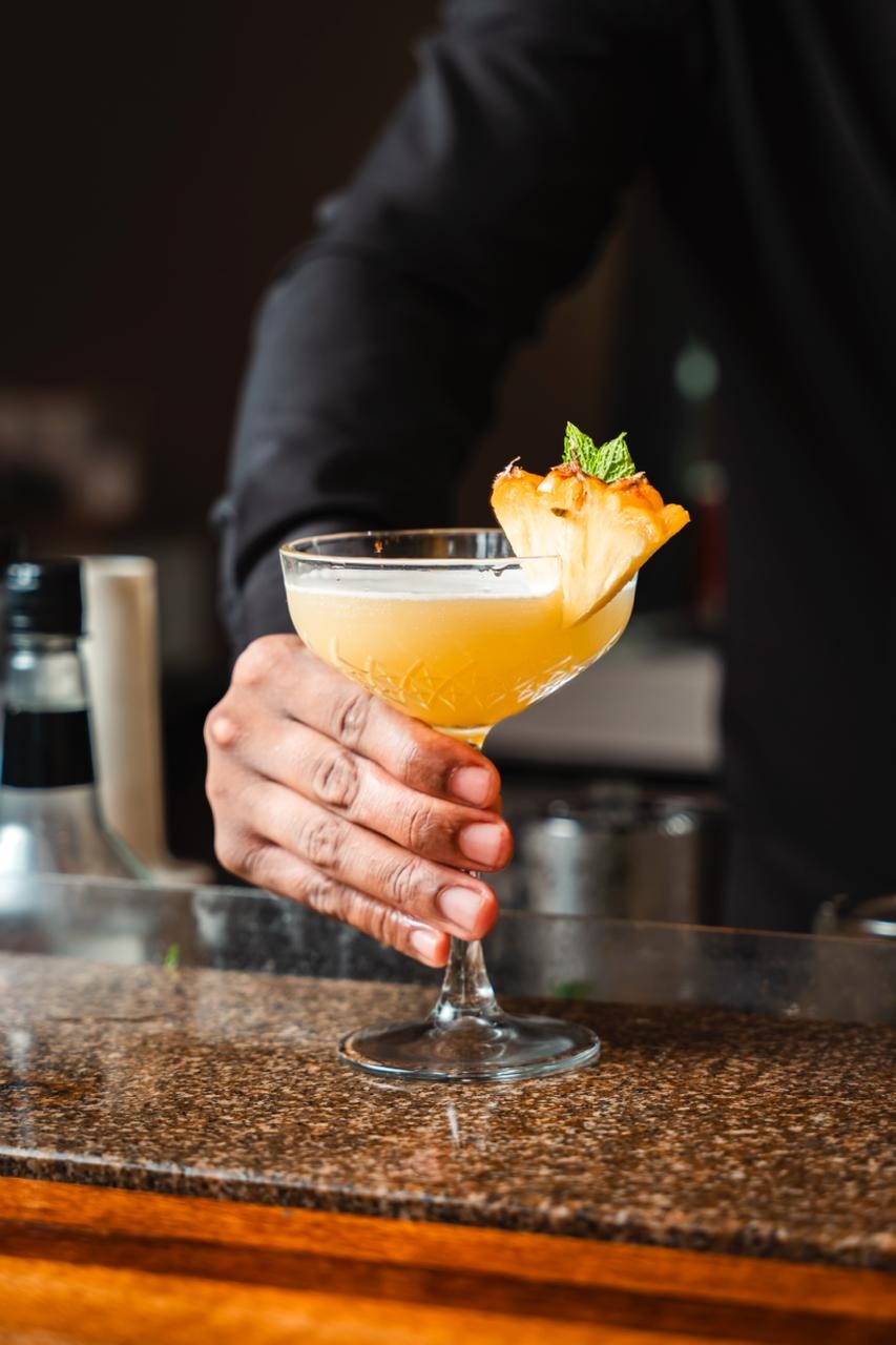 Denga pineapple cocktail